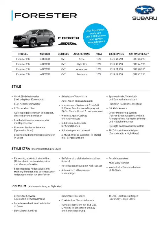 Subaru Katalog | Attraktive Sonderangebote für alle | 2026-07-07T00:00:00.000Z - 2026-07-21T00:00:00.000Z
