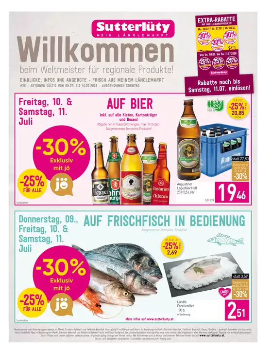 Sutterlüty Flugblatt in Wiener Neustadt | FB KW28 2026 16er A4 WEB | 2026-07-09T00:00:00.000Z - 2026-07-14T00:00:00.000Z