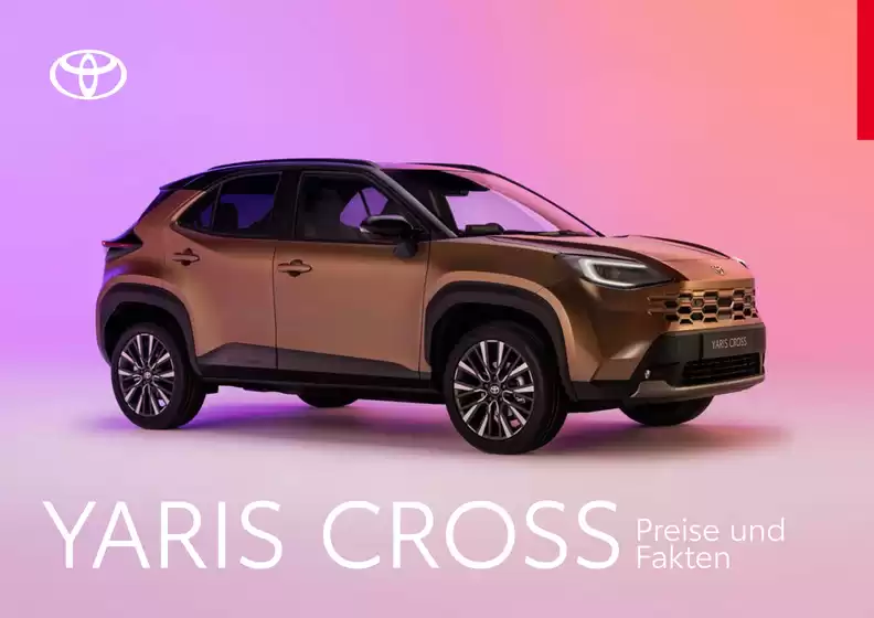 Toyota Katalog | Yaris cross | 2026-01-01T00:00:00.000Z - 2026-12-31T00:00:00.000Z