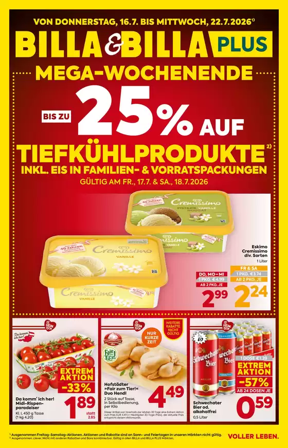 BILLA PLUS Katalog | BILLA FB KW29 2026 Wien | 2026-07-16T00:00:00.000Z - 2026-07-22T00:00:00.000Z