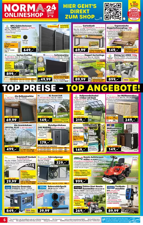 Norma Flugblatt in Wiener Neustadt | Kw30 2026 NORMA24 Prospektbeilage AT | 2026-07-16T00:00:00.000Z - 2026-07-30T00:00:00.000Z
