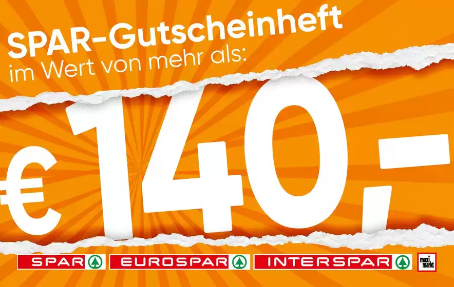 Spar Flugblatt in Hallein | Neue Angebote zum Entdecken | 2026-07-22T00:00:00.000Z - 2026-08-05T00:00:00.000Z