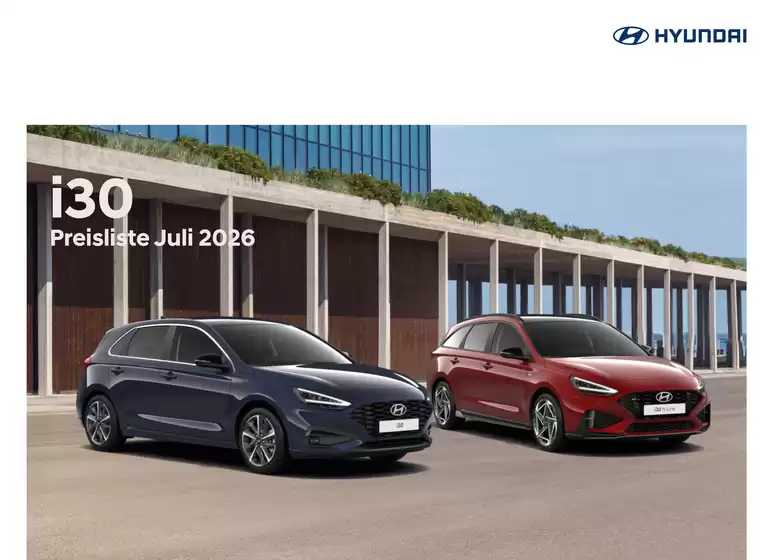 Hyundai Katalog in Schrems | Hyundai i30 my27 preisblatt | 2026-07-01T00:00:00.000Z - 2026-07-31T00:00:00.000Z