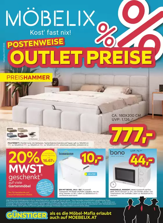 Möbelix Katalog | Möbelix flugblatt | 2026-07-26T00:00:00.000Z - 2026-07-27T00:00:00.000Z