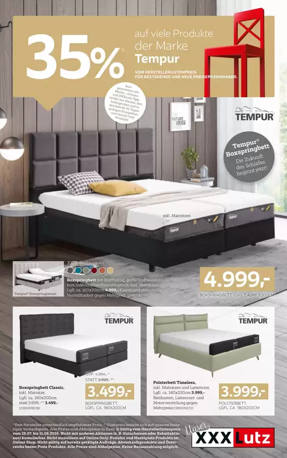 XXXLutz Katalog | Neue Angebote zum Entdecken | 2026-07-28T00:00:00.000Z - 2026-08-11T00:00:00.000Z