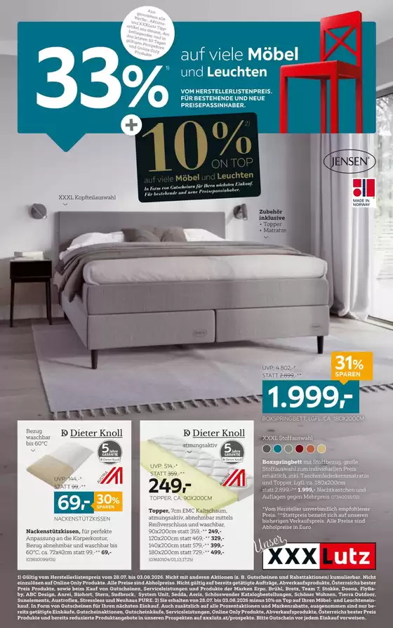 XXXLutz Katalog | Aktuelle Deals und Angebote | 2026-07-28T00:00:00.000Z - 2026-08-11T00:00:00.000Z