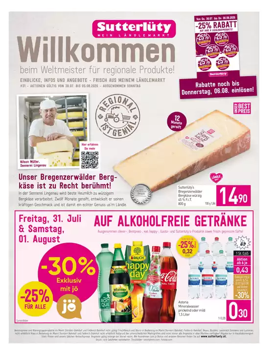 Sutterlüty Katalog in Hallwang | FB KW31 2026 20er A4 WEB | 2026-07-30T00:00:00.000Z - 2026-08-06T00:00:00.000Z