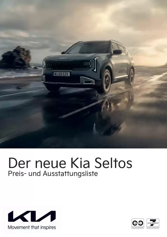 KIA Katalog in Felixdorf | Kia Pricelist Seltos. | 2026-01-01T00:00:00.000Z - 2026-12-31T00:00:00.000Z