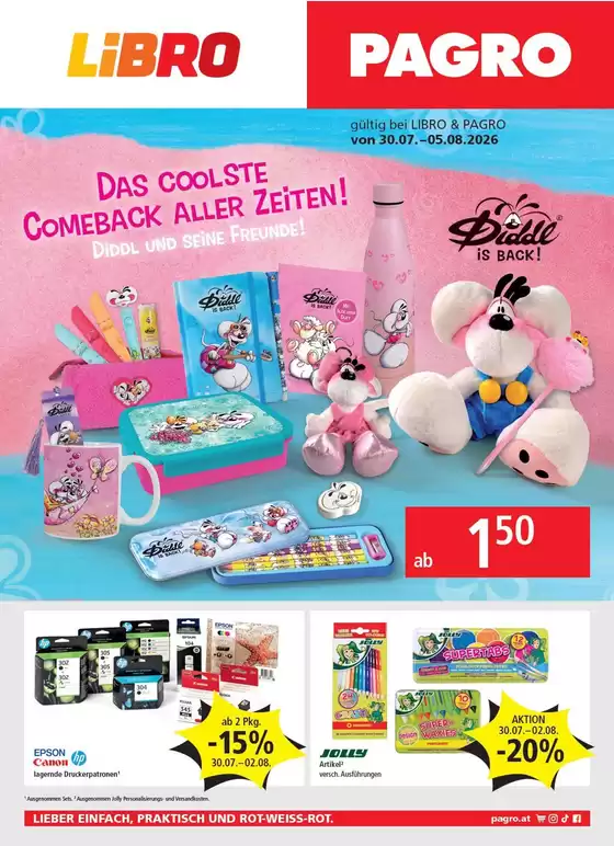 Pagro/Libro Katalog | Pagro-Diskont flugblatt | 2026-07-30T00:00:00.000Z - 2026-08-05T00:00:00.000Z