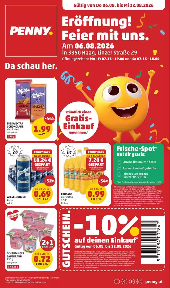 Penny Katalog | Jetzt sparen mit unseren Deals | 2026-08-06T00:00:00.000Z - 2026-08-12T00:00:00.000Z