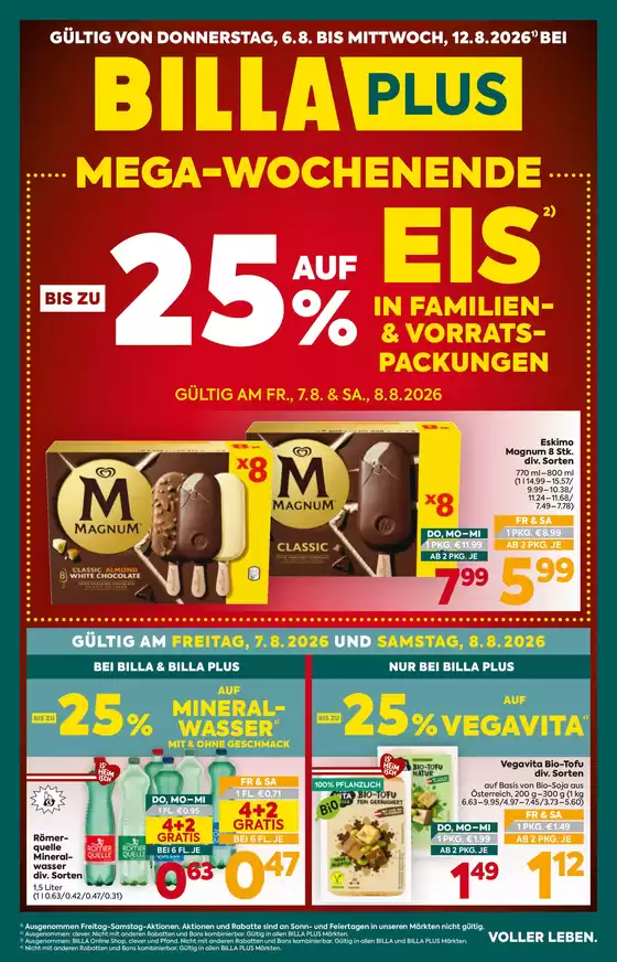 BILLA PLUS Katalog | BILLA PLUS FB KW32 2026 Wien | 2026-08-06T00:00:00.000Z - 2026-08-12T00:00:00.000Z