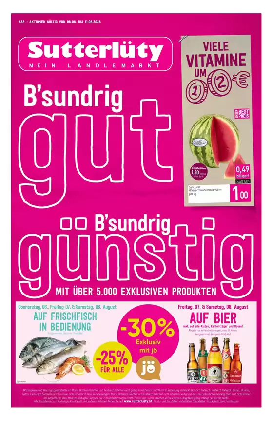 Sutterlüty Flugblatt | Sutterlüty flugblatt | 2026-08-06T00:00:00.000Z - 2026-08-11T00:00:00.000Z