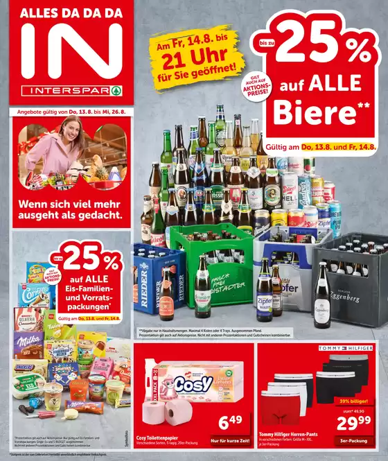Interspar Katalog | Online-Flugblatt Kaernten KW 33 | 2026-08-13T00:00:00.000Z - 2026-08-26T00:00:00.000Z