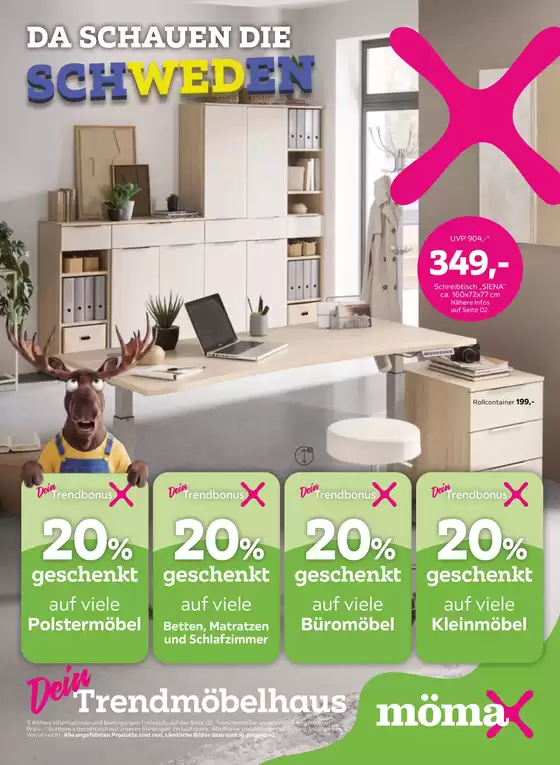 Mömax Katalog | bis zu -20 mit deinem Trendbonus sparen | 2026-08-16T00:00:00.000Z - 2026-08-30T00:00:00.000Z