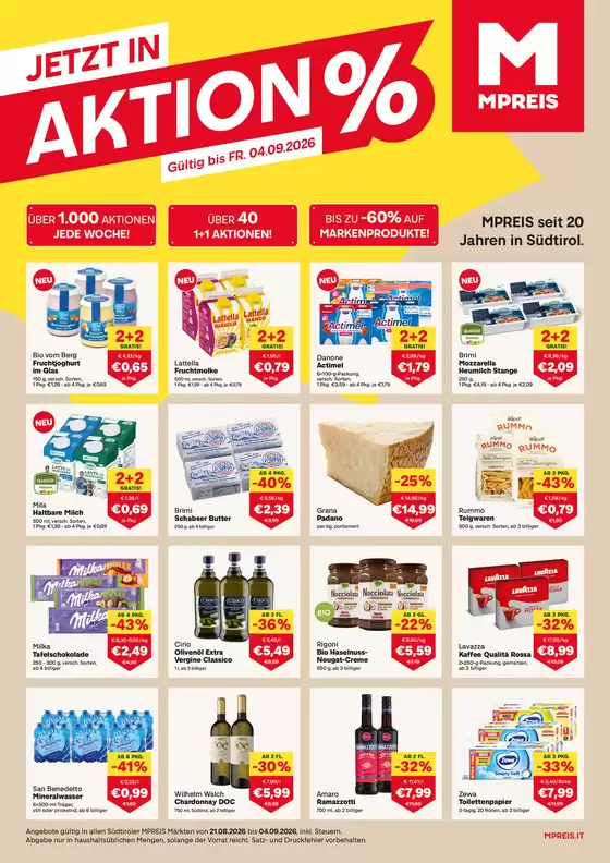 MPreis Katalog | DM KW35 36 2026 Ansicht | 2026-08-21T00:00:00.000Z - 2026-09-03T00:00:00.000Z