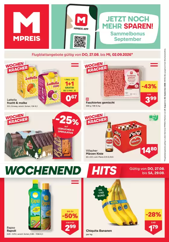 MPreis Katalog | FB KW35 2026 K rnten | 2026-08-27T00:00:00.000Z - 2026-09-02T00:00:00.000Z