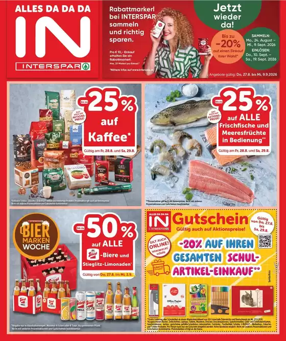 Interspar Katalog | Online-Flugblatt Burgenland Nord KW 35 | 2026-08-27T00:00:00.000Z - 2026-09-09T00:00:00.000Z