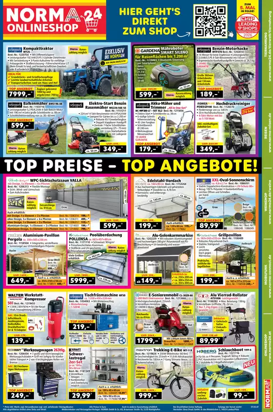 Norma Katalog | Kw37 2026 NORMA24 Prospektbeilage AT | 2026-08-30T00:00:00.000Z - 2026-09-13T00:00:00.000Z