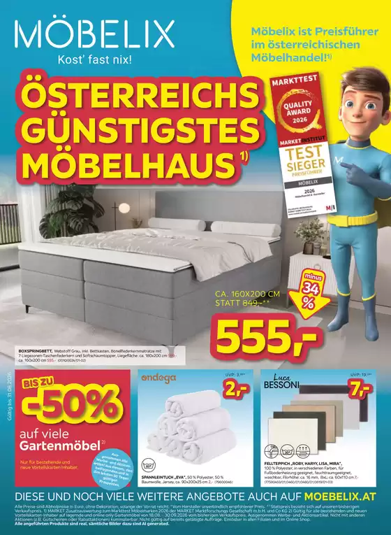 Möbelix Katalog | Möbelix flugblatt | 2026-08-18T00:00:00.000Z - 2026-09-30T00:00:00.000Z