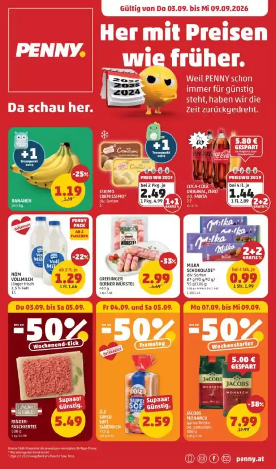 Penny Katalog | Jetzt sparen mit unseren Deals | 2026-09-03T00:00:00.000Z - 2026-09-09T00:00:00.000Z