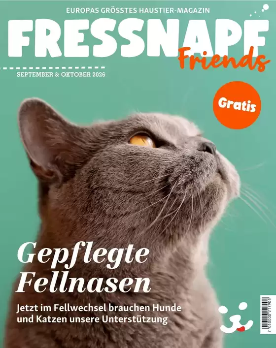 Fressnapf Flugblatt in Kirchdorf an der Krems | Fressnapf flugblatt | 2026-09-01T00:00:00.000Z - 2026-10-31T00:00:00.000Z