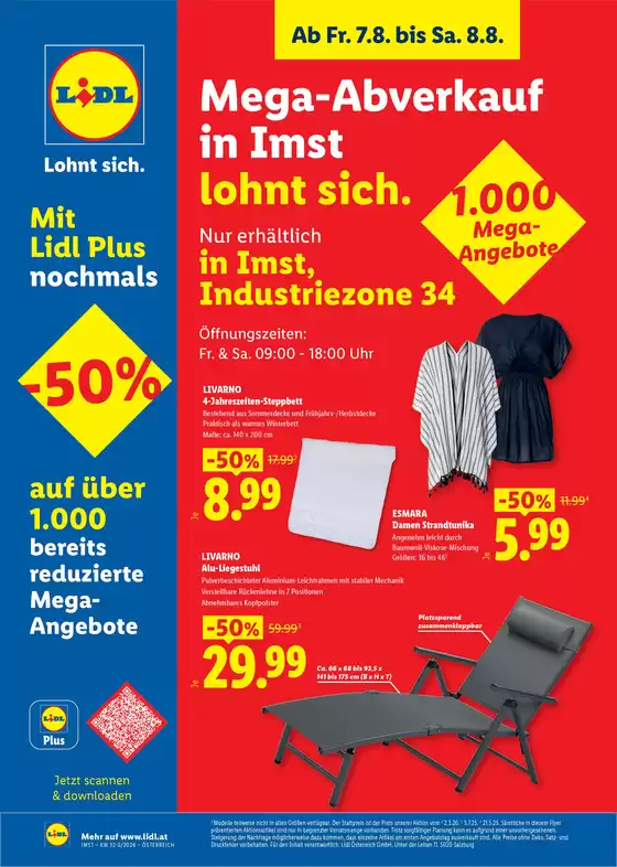 Lidl Flugblatt in Gablitz | Entdecke unsere Aktionen in Imst | 2026-08-28T00:00:00.000Z - 2026-09-05T00:00:00.000Z