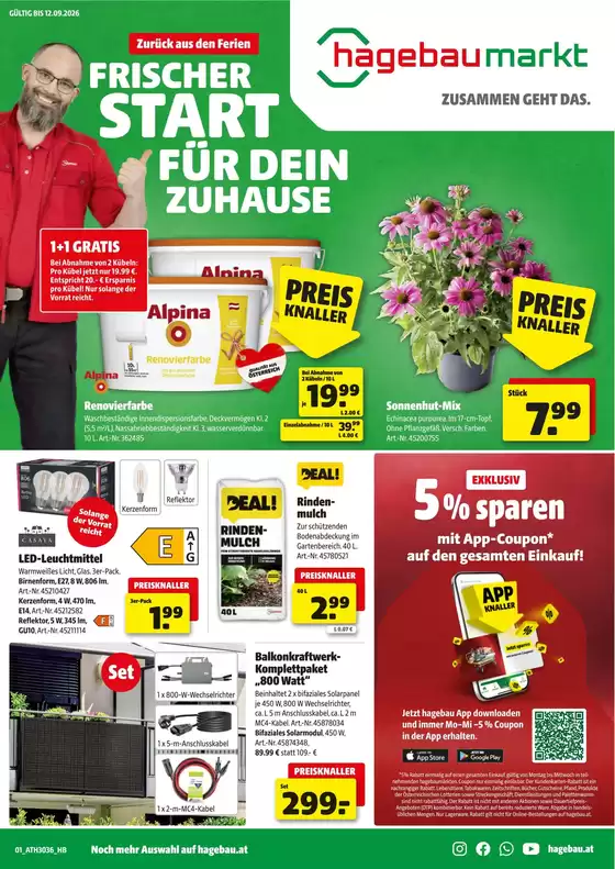 Der Grissemann Flugblatt in Gablitz | Jetzt sparen mit unseren Deals | 2026-09-02T00:00:00.000Z - 2026-09-12T00:00:00.000Z