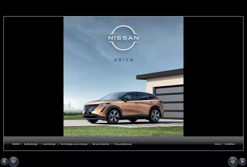 Nissan Katalog in Senftenberg | Ariya broschuere | 2026-09-03T00:00:00.000Z - 2026-09-17T00:00:00.000Z