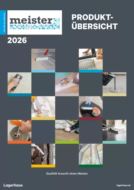 Lagerhaus Katalog in Grabern | Meister katalog | 2026-01-01T00:00:00.000Z - 2026-12-31T00:00:00.000Z
