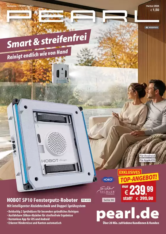 Pearl Flugblatt in Stetten | PEARL Katalog | 2026-09-01T00:00:00.000Z - 2026-11-30T00:00:00.000Z