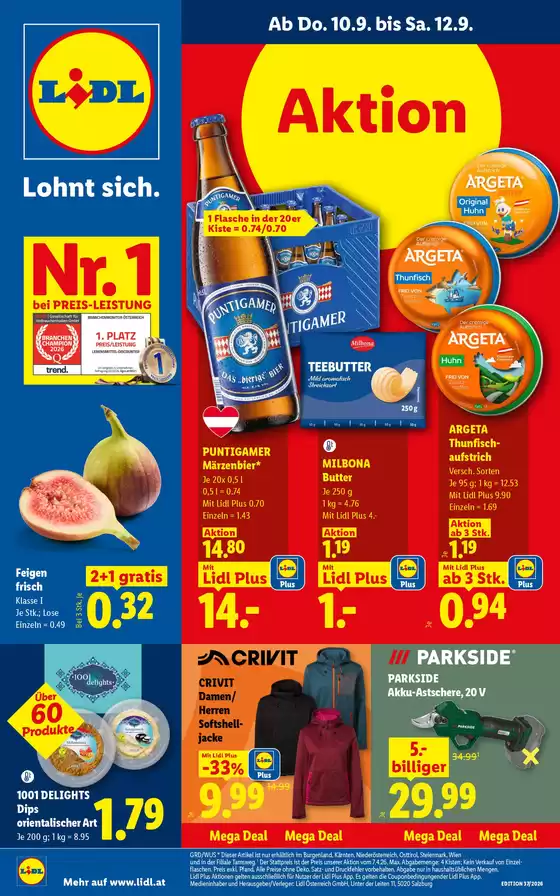 Lidl Flugblatt in | Flugblatt | 2026-09-10T00:00:00.000Z - 2026-09-16T00:00:00.000Z