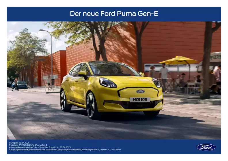 Ford Katalog in Lienz | PL ford puma gen e | 2026-09-07T00:00:00.000Z - 2026-09-21T00:00:00.000Z