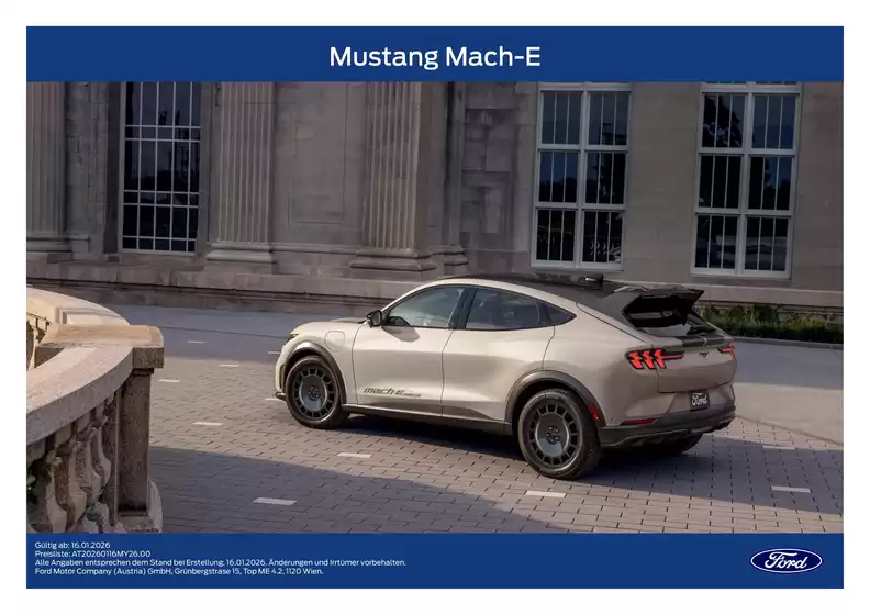 Ford Katalog in Lienz | PL Mustang Mach E new | 2026-09-07T00:00:00.000Z - 2026-09-21T00:00:00.000Z