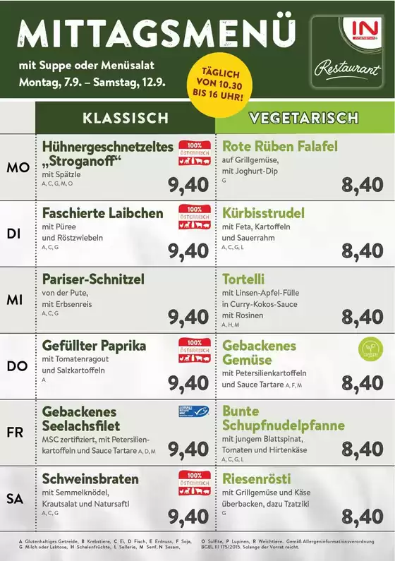 Interspar Restaurant Katalog | Große Auswahl an Angeboten | 2026-09-07T00:00:00.000Z - 2026-09-12T00:00:00.000Z