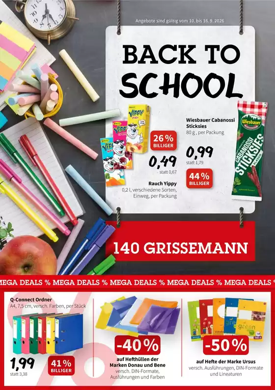 Der Grissemann Flugblatt in Mistelbach | Der Grissemann flugblatt | 2026-09-10T00:00:00.000Z - 2026-09-16T00:00:00.000Z