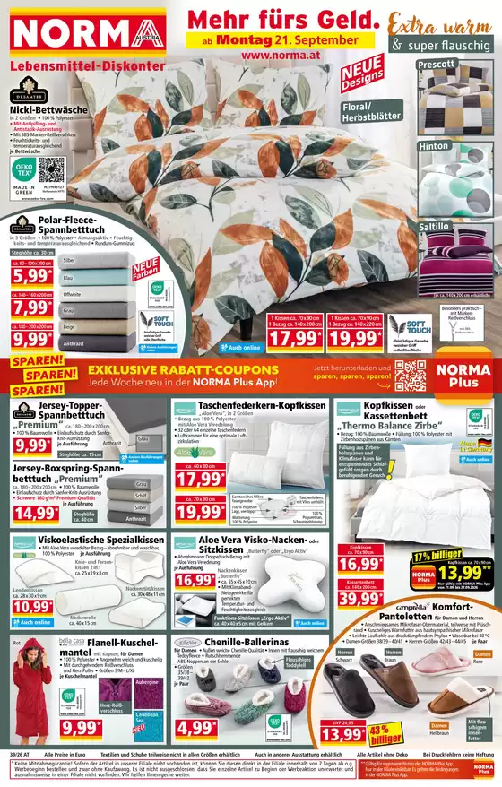 Norma Katalog in Lesachtal | 2026 39 AT | 2026-09-21T00:00:00.000Z - 2026-09-27T00:00:00.000Z