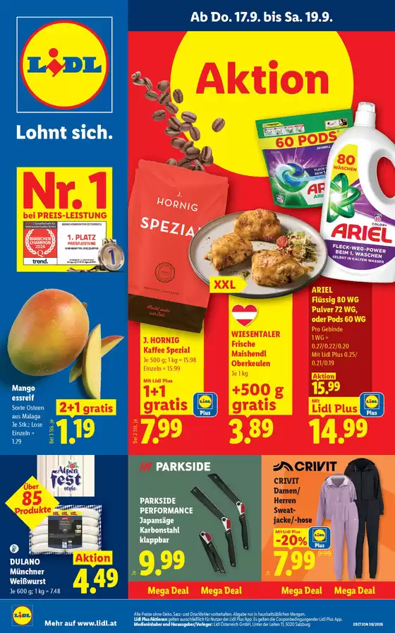 Lidl Katalog in Berg im Attergau | Flugblatt | 2026-09-17T00:00:00.000Z - 2026-09-23T00:00:00.000Z
