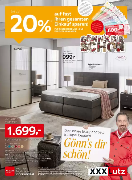XXXLutz Katalog in Linz | Sonderangebote für Sie | 2026-09-01T00:00:00.000Z - 2026-09-15T00:00:00.000Z
