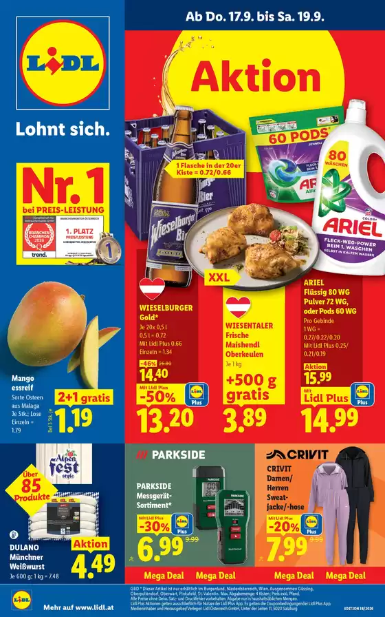 Lidl Katalog in Groß-Schweinbarth | Flugblatt | 2026-09-17T00:00:00.000Z - 2026-09-23T00:00:00.000Z