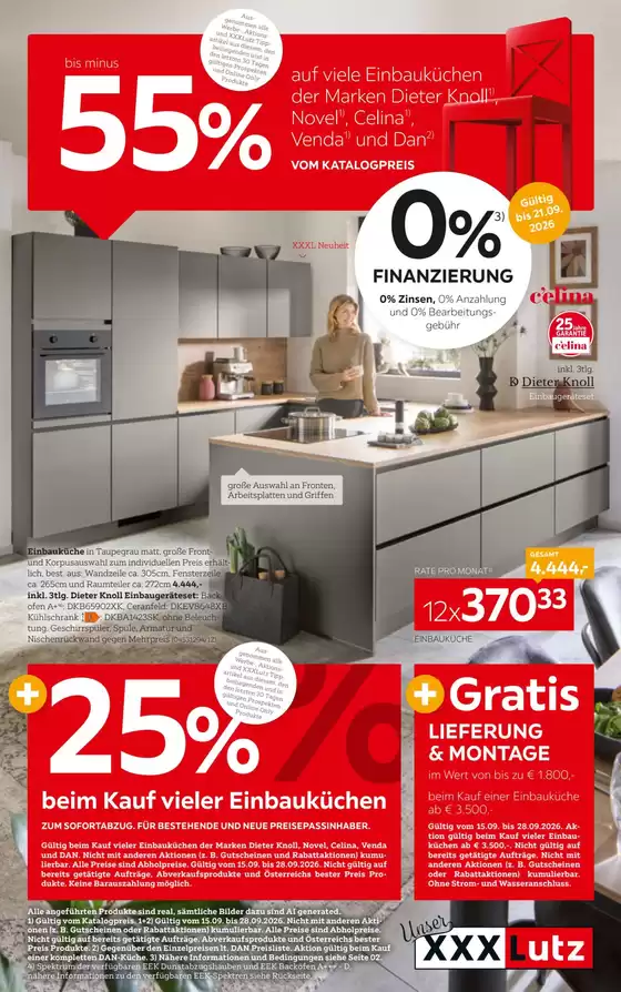 XXXLutz Katalog | Top-Angebote für Sparfüchse | 2026-09-01T00:00:00.000Z - 2026-10-06T00:00:00.000Z