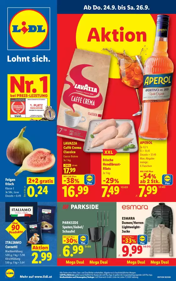 Lidl Katalog in Thüringerberg | Flugblatt | 2026-09-24T00:00:00.000Z - 2026-09-30T00:00:00.000Z
