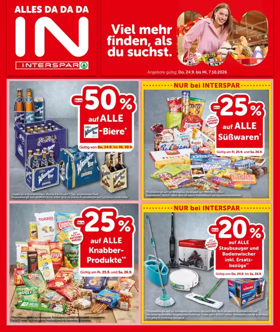 Interspar Flugblatt in Ried im Innkreis | Online-Flugblatt Wien KW 39 | 2026-09-24T00:00:00.000Z - 2026-10-07T00:00:00.000Z