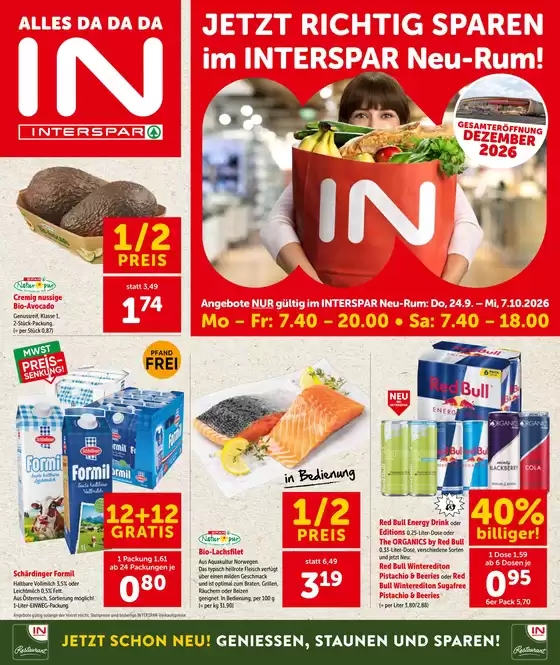 Interspar Flugblatt in Ried im Innkreis | Online-Flugblatt IM42 KW 39 | 2026-09-24T00:00:00.000Z - 2026-10-07T00:00:00.000Z