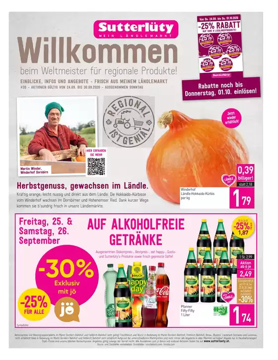Sutterlüty Katalog | Sutterlüty flugblatt | 2026-09-24T00:00:00.000Z - 2026-09-30T00:00:00.000Z