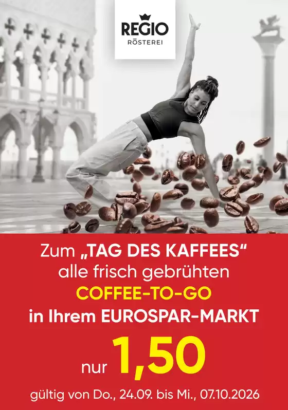 Spar Katalog in Schlierbach | Tag des Kaffees | 2026-09-24T00:00:00.000Z - 2026-10-07T00:00:00.000Z