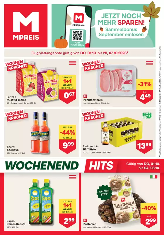 MPreis Katalog | FB KW40 2026 V | 2026-10-01T00:00:00.000Z - 2026-10-07T00:00:00.000Z