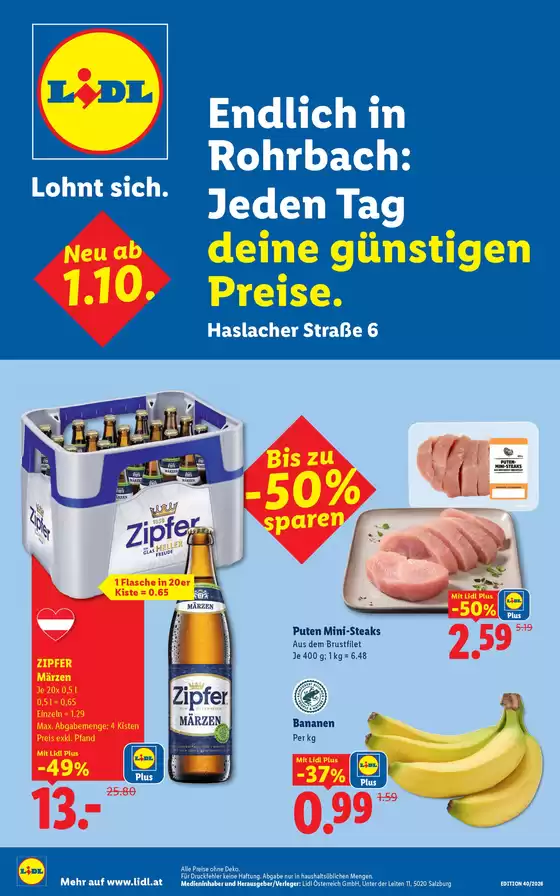 Lidl Katalog in Pfaffstätt | Lohnt sich. | 2026-10-01T00:00:00.000Z - 2026-10-07T00:00:00.000Z