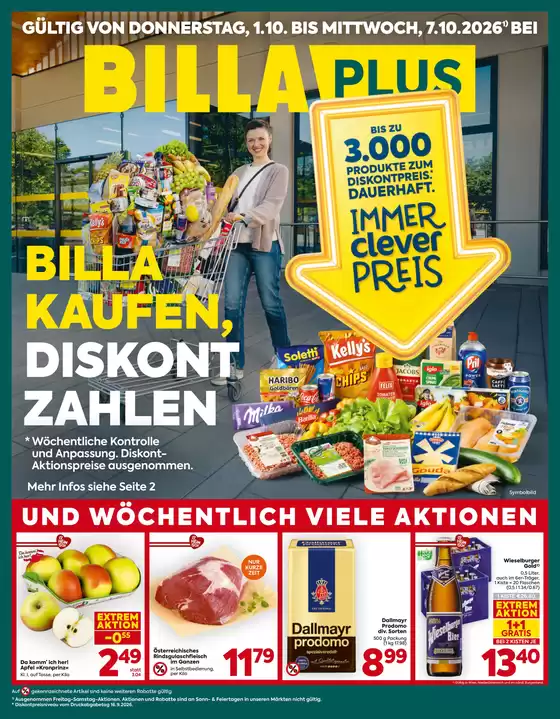 BILLA PLUS Katalog | Sonderangebote für Sie | 2026-10-01T00:00:00.000Z - 2026-10-07T00:00:00.000Z