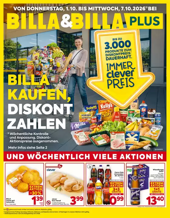 Billa Katalog | Neue Angebote zum Entdecken | 2026-10-01T00:00:00.000Z - 2026-10-07T00:00:00.000Z