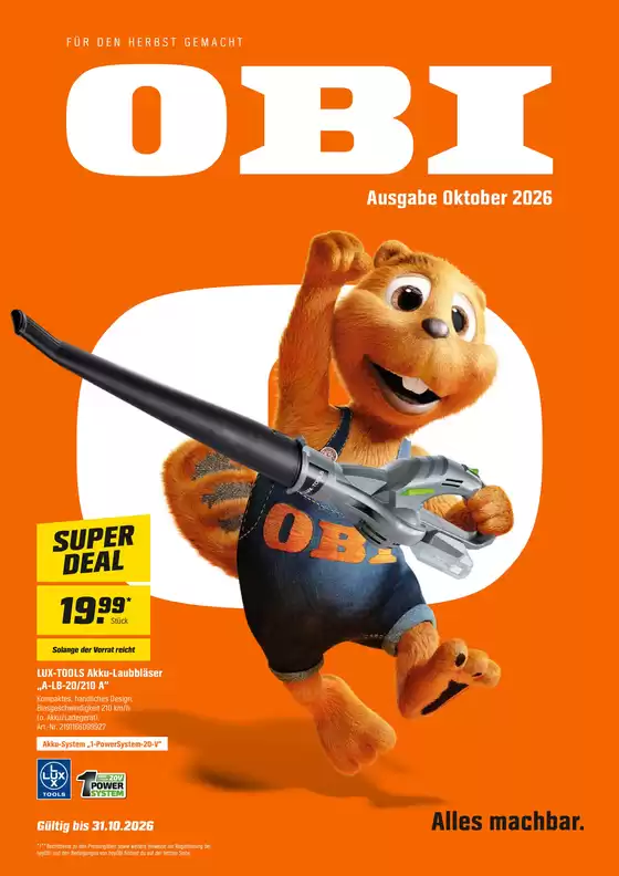 OBI Katalog | FÜR DEN HERBST GEMACHT | 2026-09-30T00:00:00.000Z - 2026-10-31T00:00:00.000Z